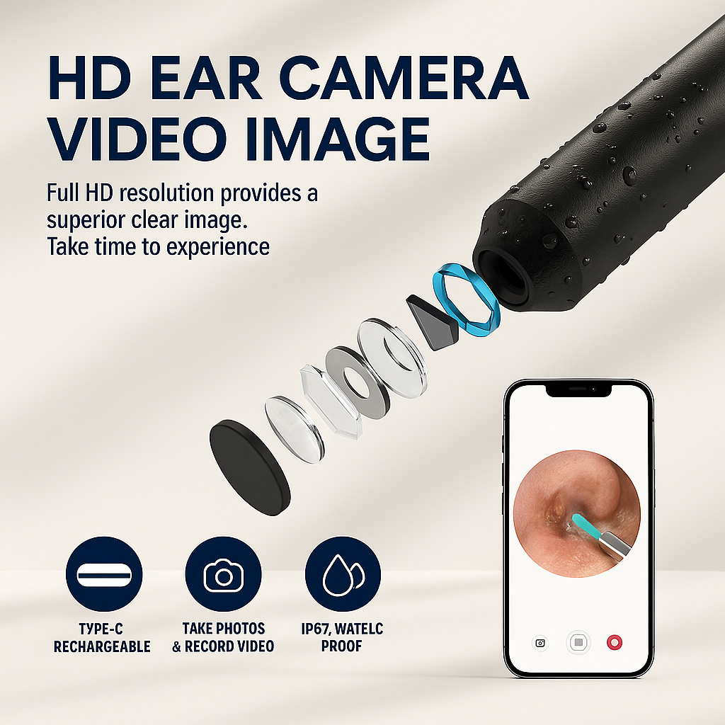 VisiPick Ear Cleaner with Camera
