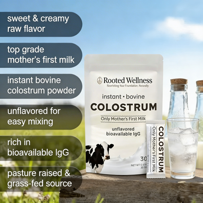 Rooted Wellness Bovine Colostrum Powder