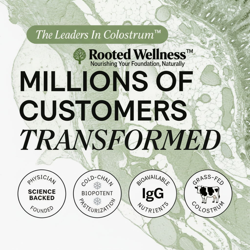 Rooted Wellness Bovine Colostrum Powder