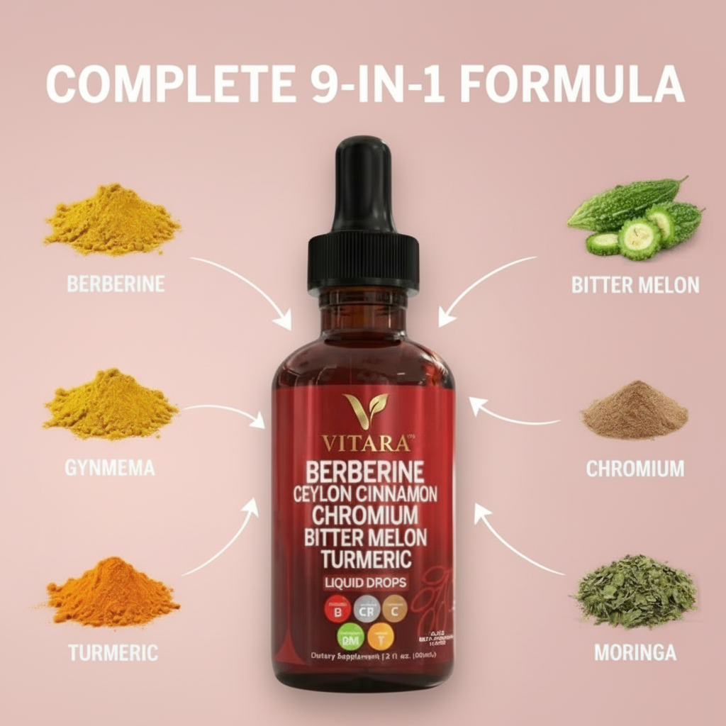 Vitara Berberine Drops